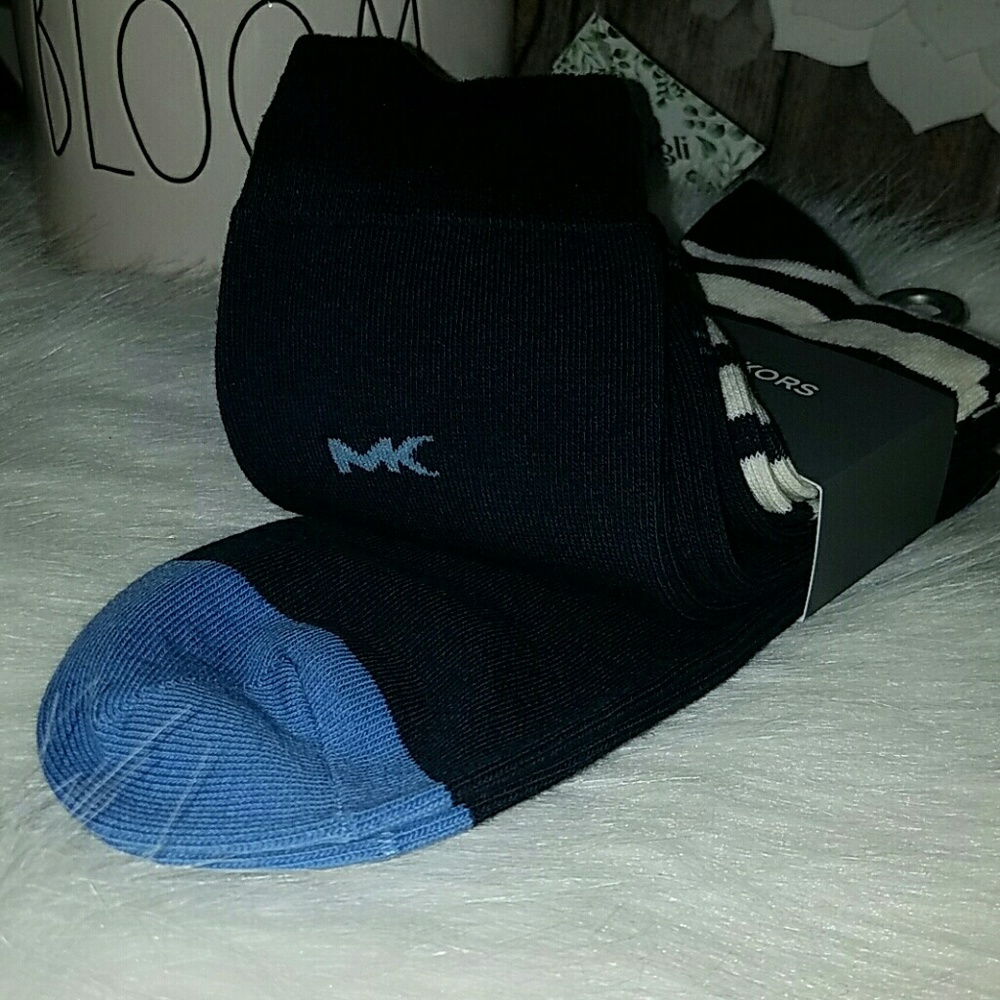 Michael kors comed cotton socks set of 3 - Picture 4 of 6